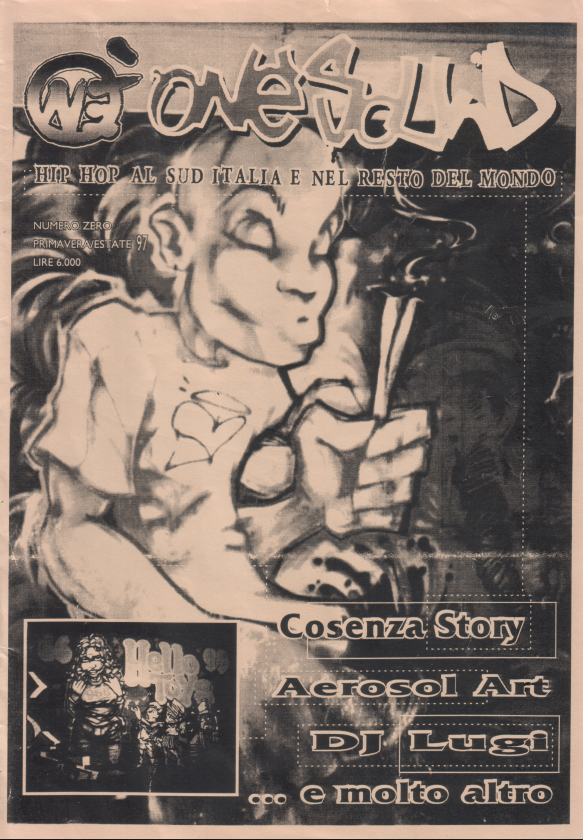 Il numero zero della fanzine Onè SoUnd, estate 1997